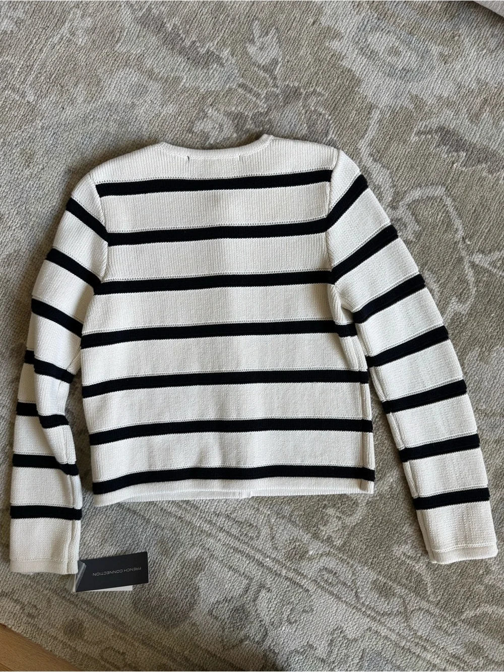 French Connection Striped Cardigan